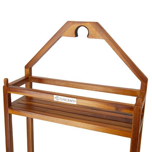 TeakCraft Hanging Teak Shower Caddy & Reviews Wayfair
